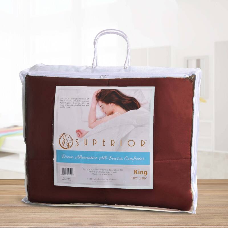 Superior Classic Comforter Reversible Down Alternative Bedding