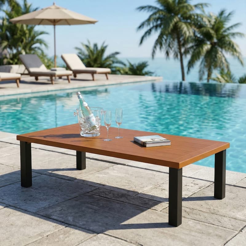 Rectangular Outdoor Coffee Table