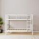 preview thumbnail 7 of 8, Meble Furniture Noah Bunk Bed (79"W x 62"H) - Modern Kids Twin Over Twin