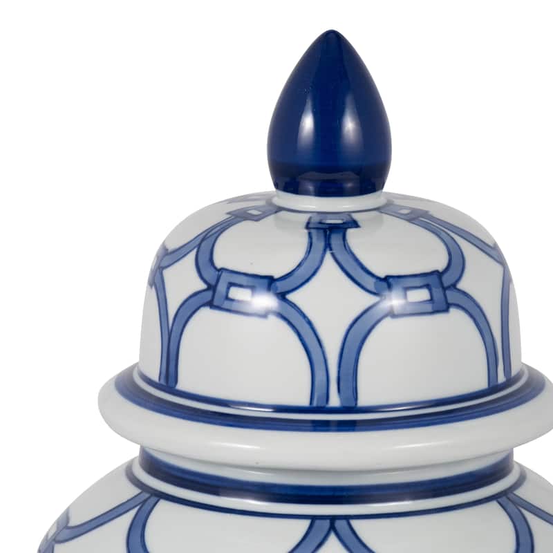 Sagebrook Home Temple Ceramic Jar