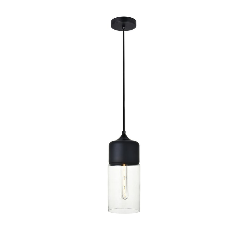 1-Light Pendant with 5 inch Clear Glass