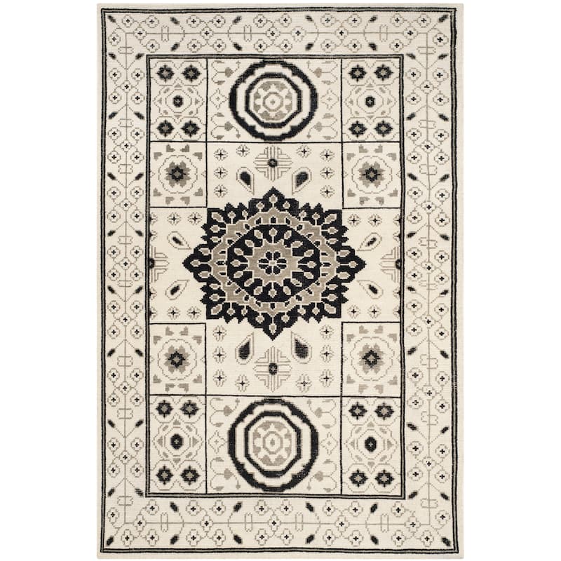 SAFAVIEH Hand-knotted Kenya Tangie Southwestern Tribal Wool Rug