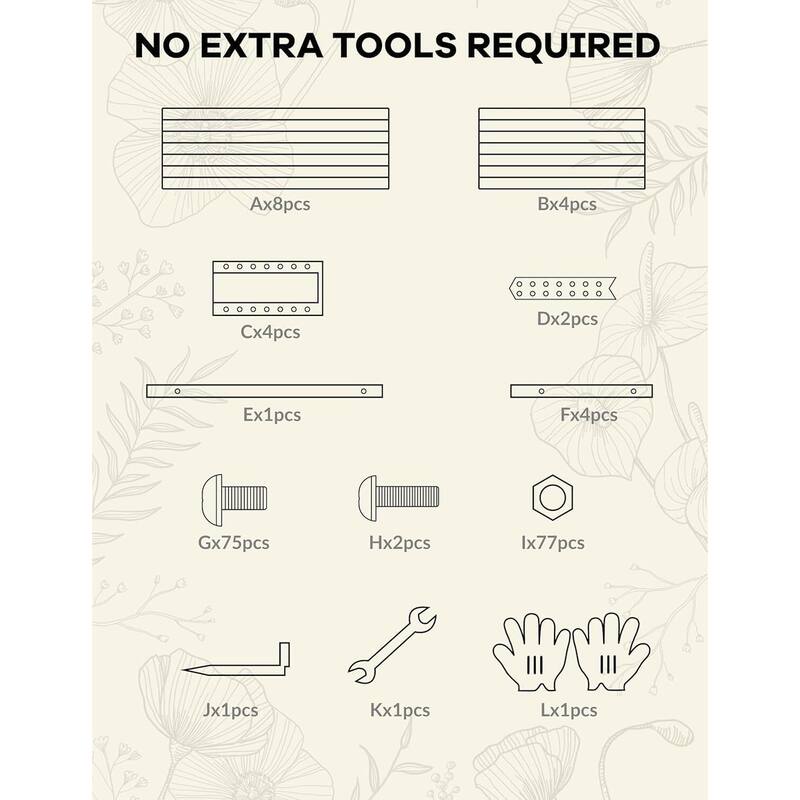 24" Tall Galvanized Raised Garden Bed