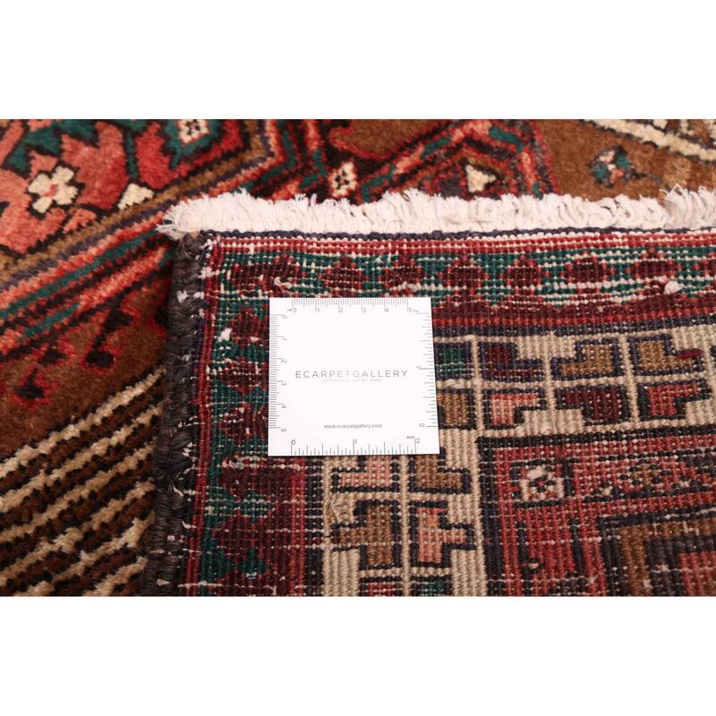 ECARPETGALLERY Hand-knotted Konya Anatolian Red Wool Rug - 3'7 x 10'0