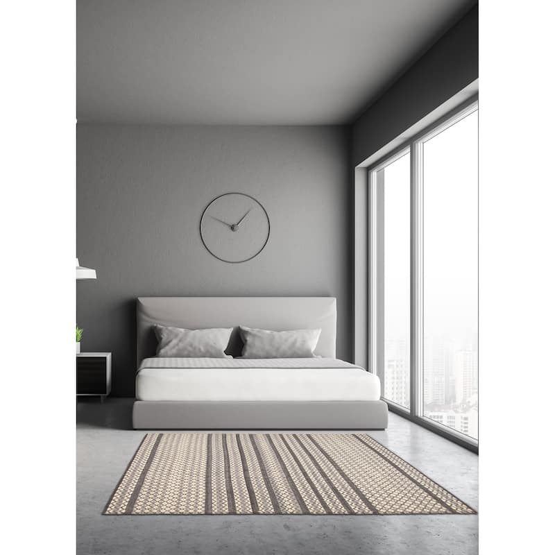 Sienna Grey Rug 5'5" x 7'5" - 5'5 x 7'5