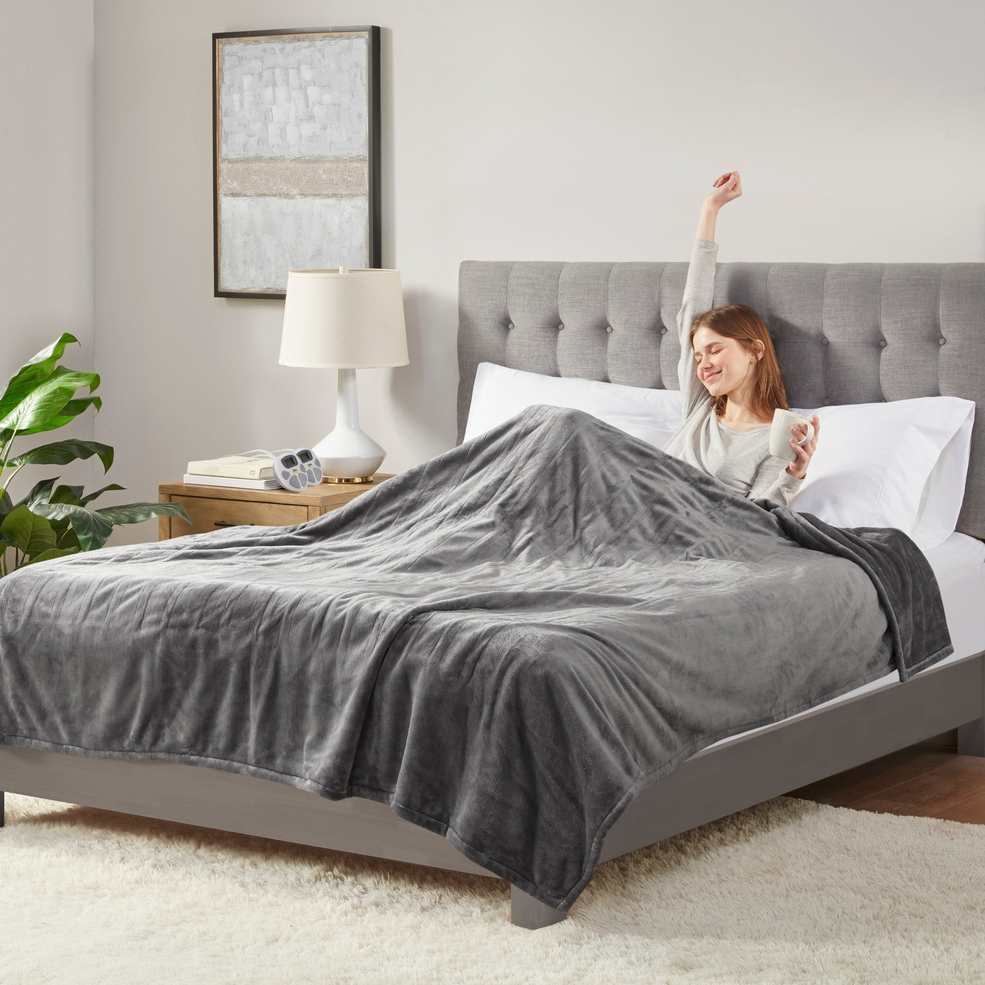 Plush Heated Blanket by Serta - On Sale - Bed Bath u0026 Beyond - 32875207