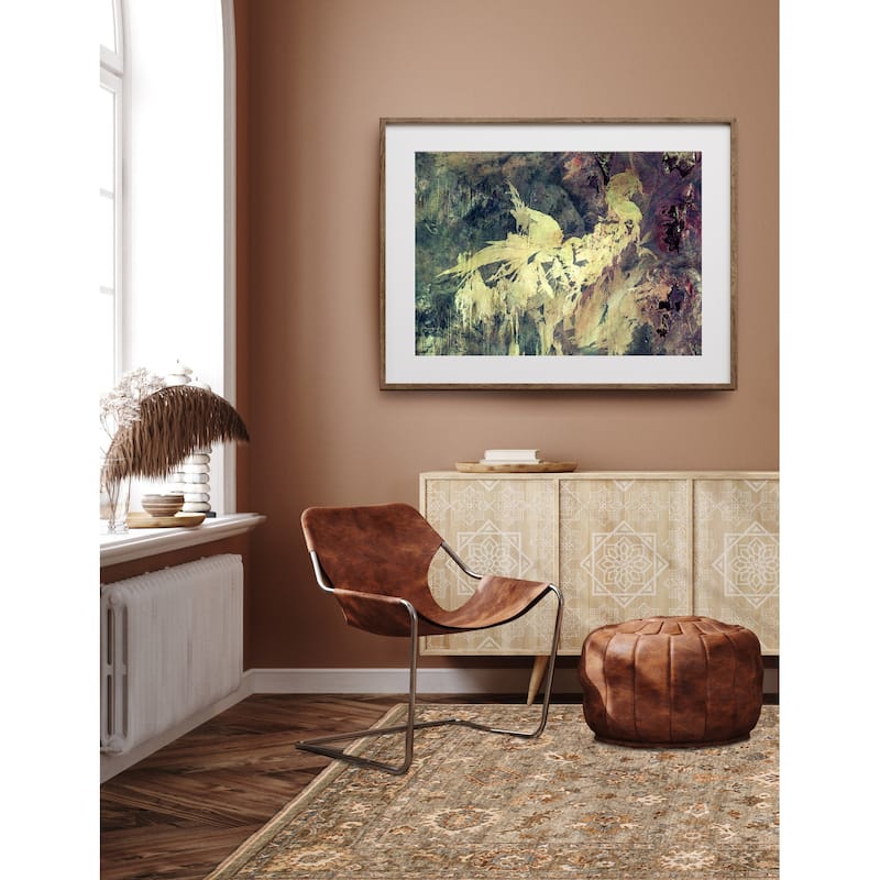 ECARPETGALLERY Hand-knotted Oushak Grey Wool Rug - 8'1 x 9'10