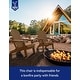 preview thumbnail 30 of 78, WINSOON All Weather HIPS Folding Adirondack Chair with Ottoman, 5-Gear Adjustable Backrest and Retractable Ottoman Set of 4