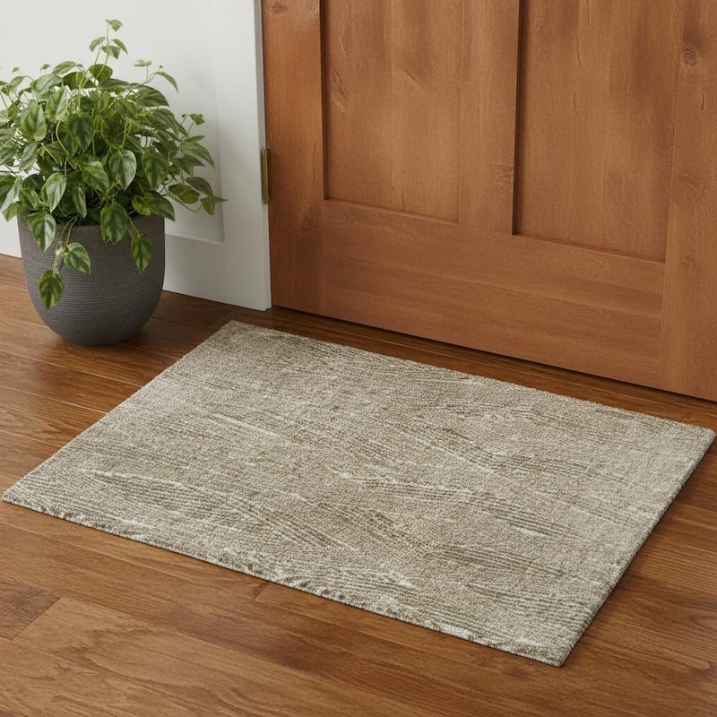 HomeRoots Abstract Bohemian Rectangle Area Rug - 3' X 5'