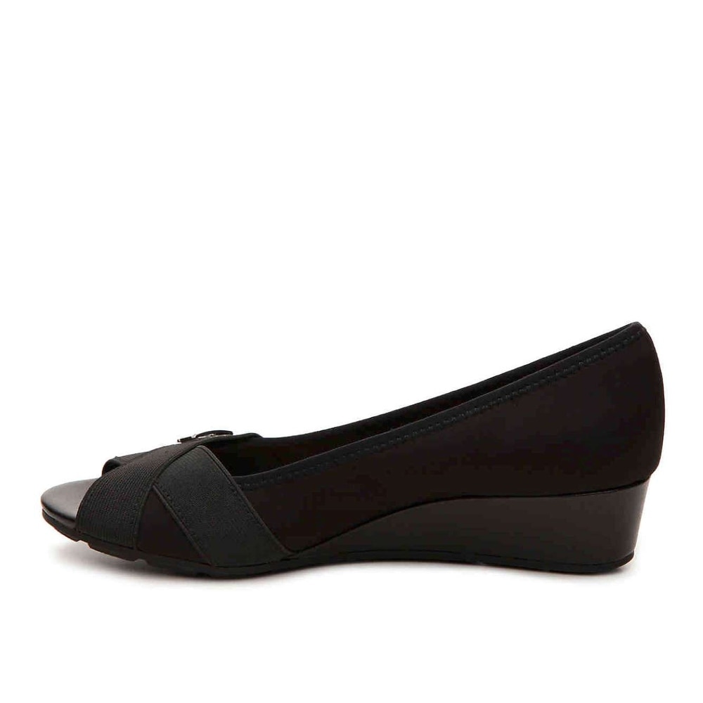 anne klein sport cloudless wedge pump