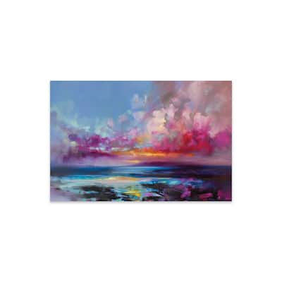 Arran Glow Print On Acrylic Glass by Scott Naismith