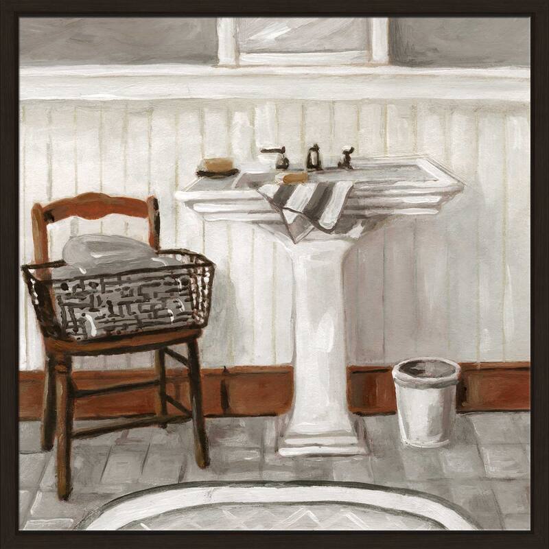 "Rinse Simplicity" by Carol Robinson Print on Floating Canvas