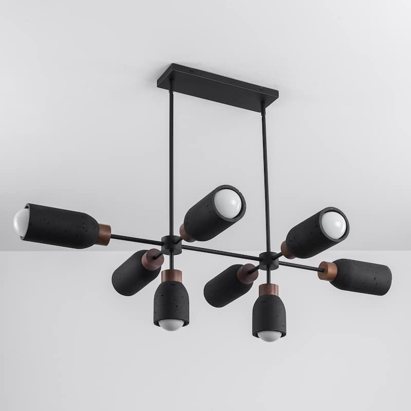 Maxim 10628 Pompeii 8 Light 31" Wide Linear Pendant