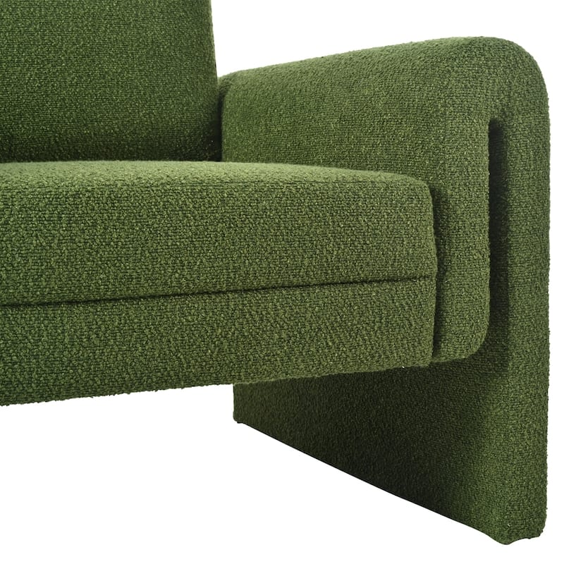 Modern Bouclé Upholstered Accent Chair