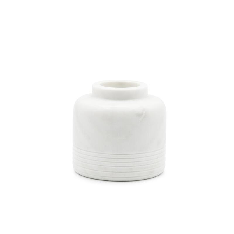 Nizzoli White Vase- Small