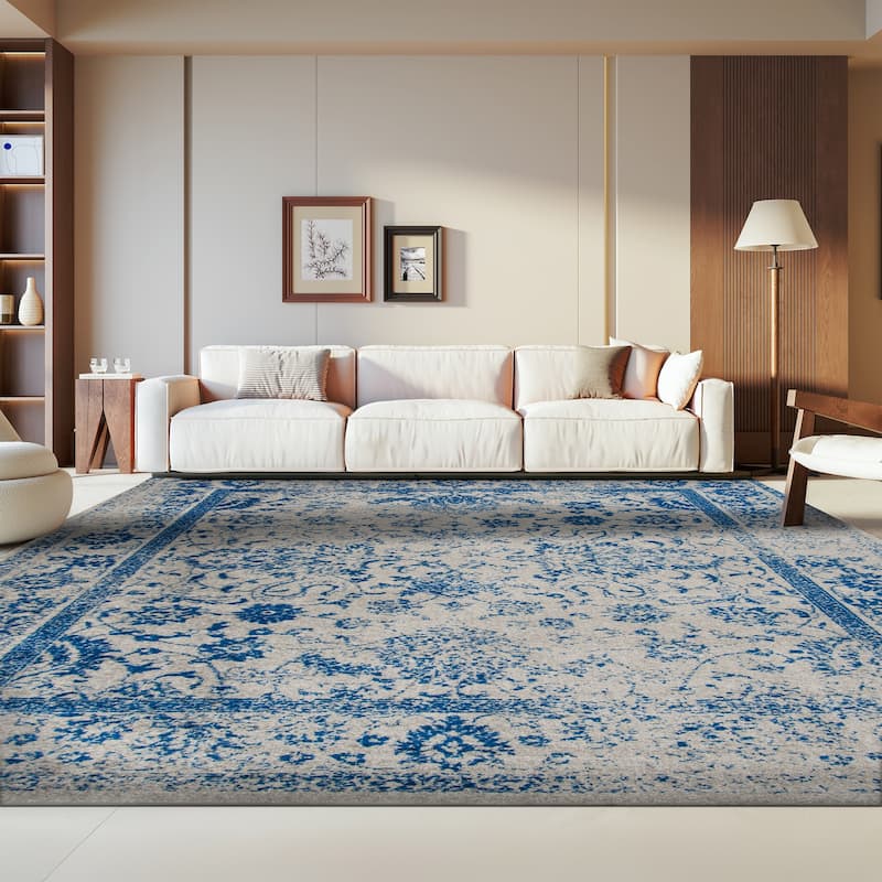 SAFAVIEH Adirondack Riin Rustic Shabby Chic Distressed Rug