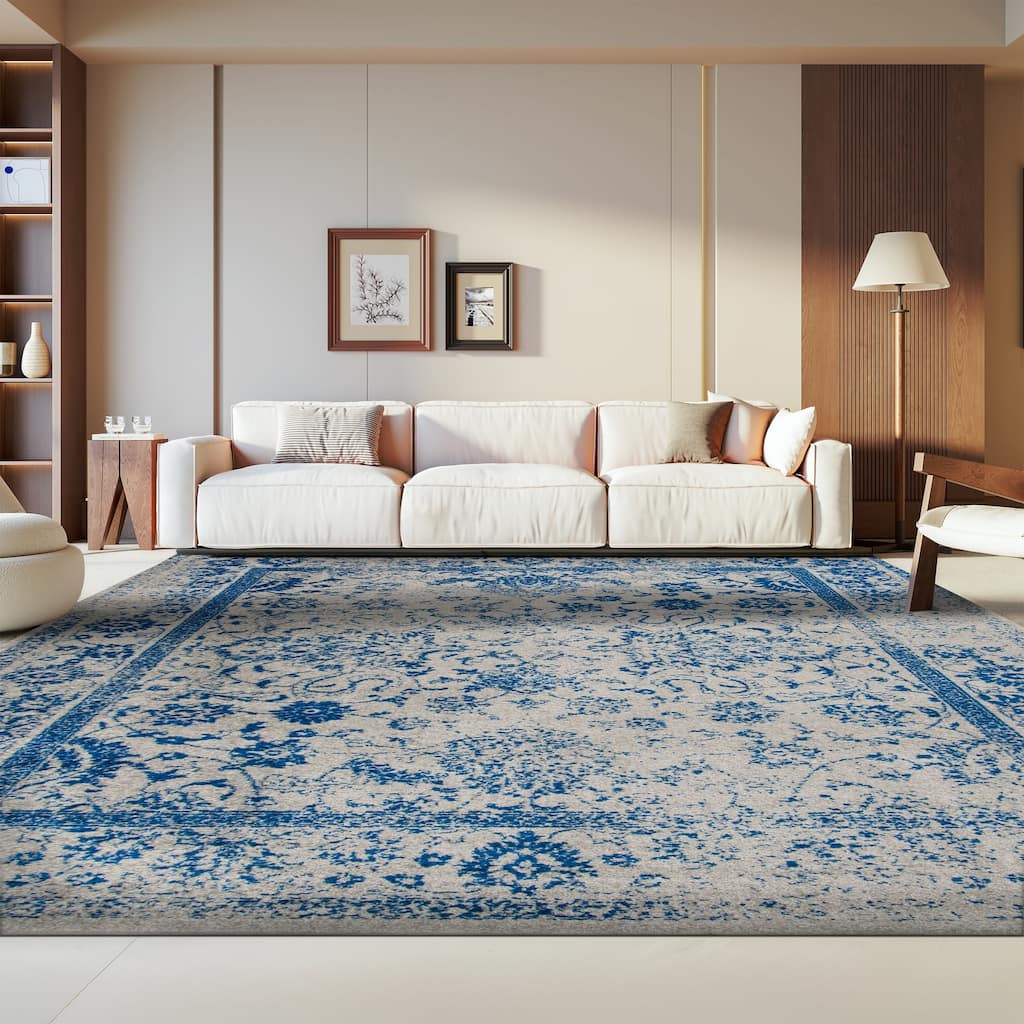 SAFAVIEH Adirondack Riin Rustic Shabby Chic Distressed Rug