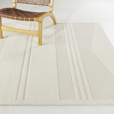 Ross Transitional Striped Area Rug