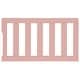 preview thumbnail 23 of 53, Dream On Me Convertible Crib Toddler Guard Rail Dusty Pink