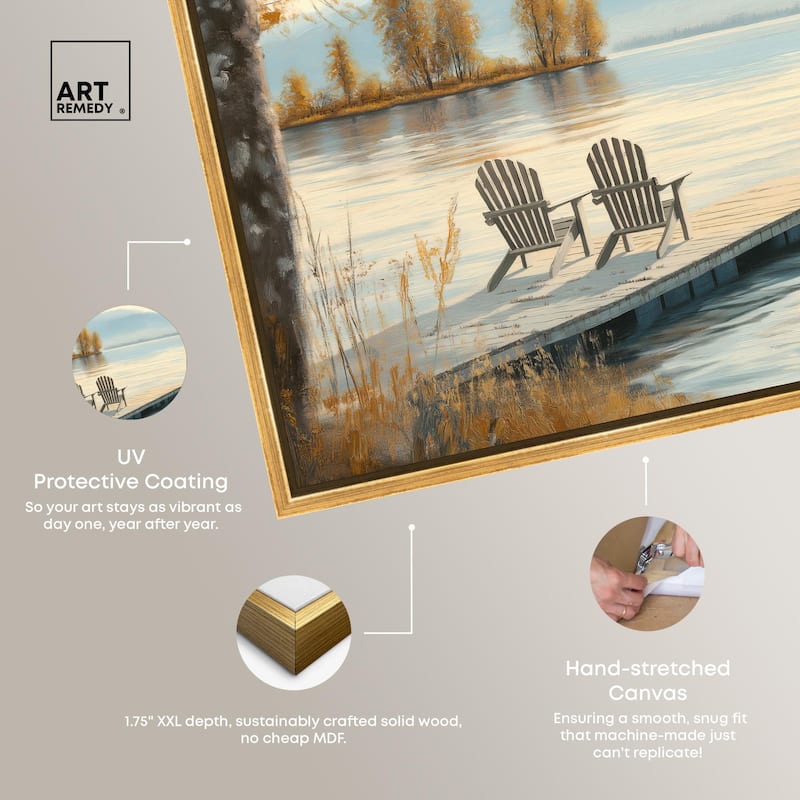 Lake of Dreams Canvas by Art Remedy
