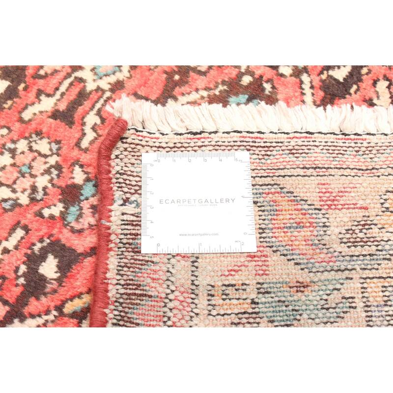 ECARPETGALLERY Hand-knotted Andelz Red Wool Rug - 3'8 x 5'5