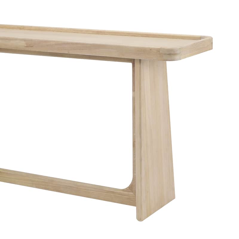 Scott Living Bridgely Console Table with Tray-Top Design