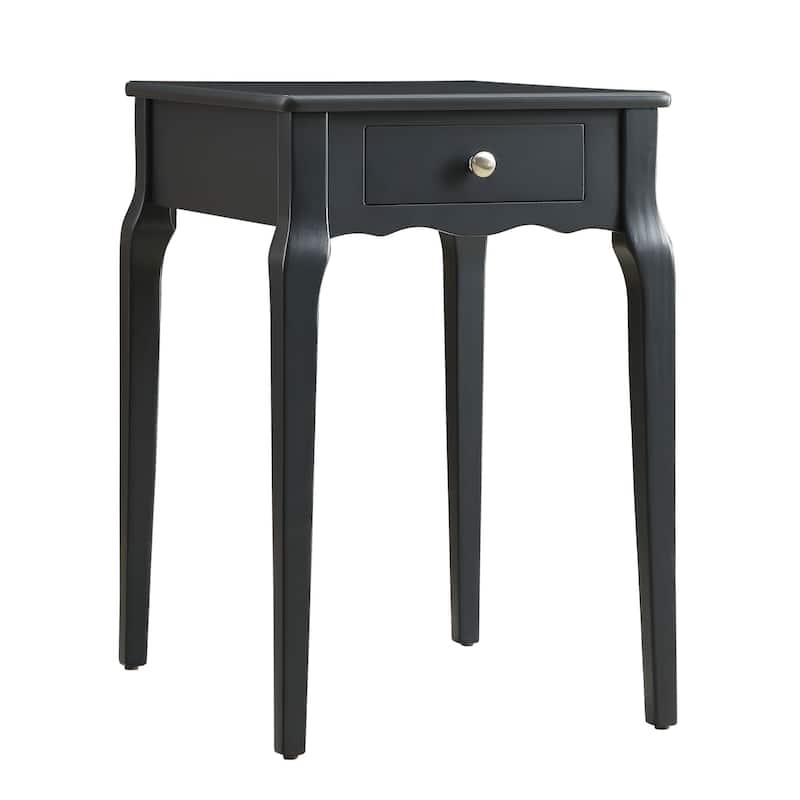 Daniella 1-Drawer Wood Storage Side Table by iNSPIRE Q Bold