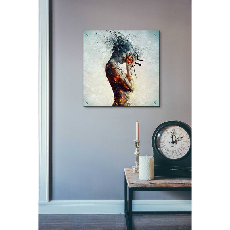 Epic Art 'Deliberation' by Mario Sanchez Nevado, Acrylic Glass Wall Art