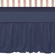 preview thumbnail 6 of 5, Trend Lab Simply Navy 3 Piece Crib Bedding Set