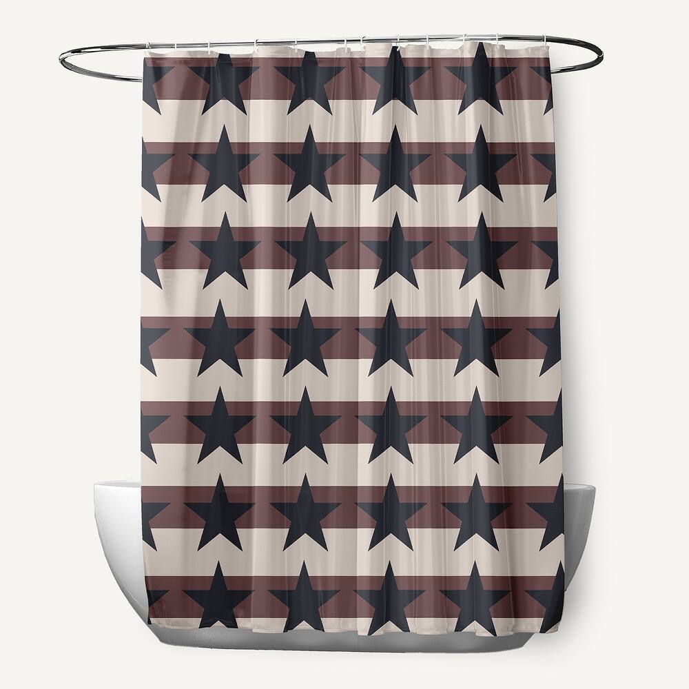 Stars and Stripes Shower Curtain