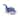 RoomMates Dino Growth Chart Blue Wall Decals