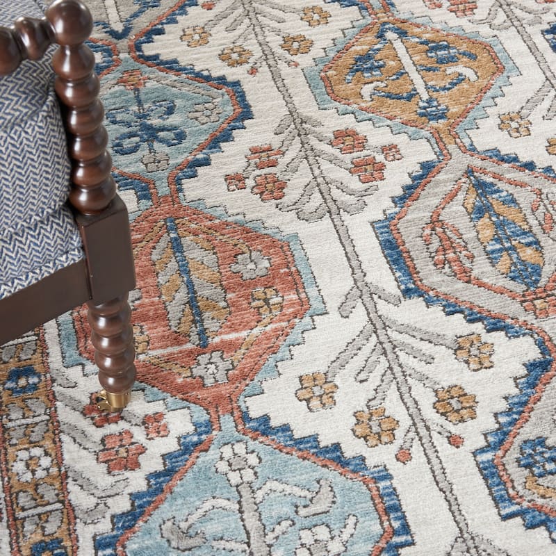 Nourison Concerto Traditional Persian Geometric Area Rug