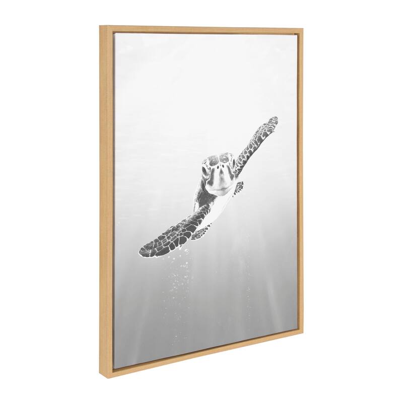 Kate and Laurel Sylvie Turtle Canvas Art Set by Various Artists