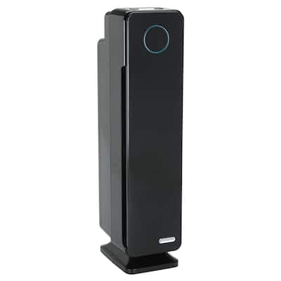 GermGuardian AC5300B Elite 28-inch 3-in-1 HEPA UV-C Tower Air Purifier - Black