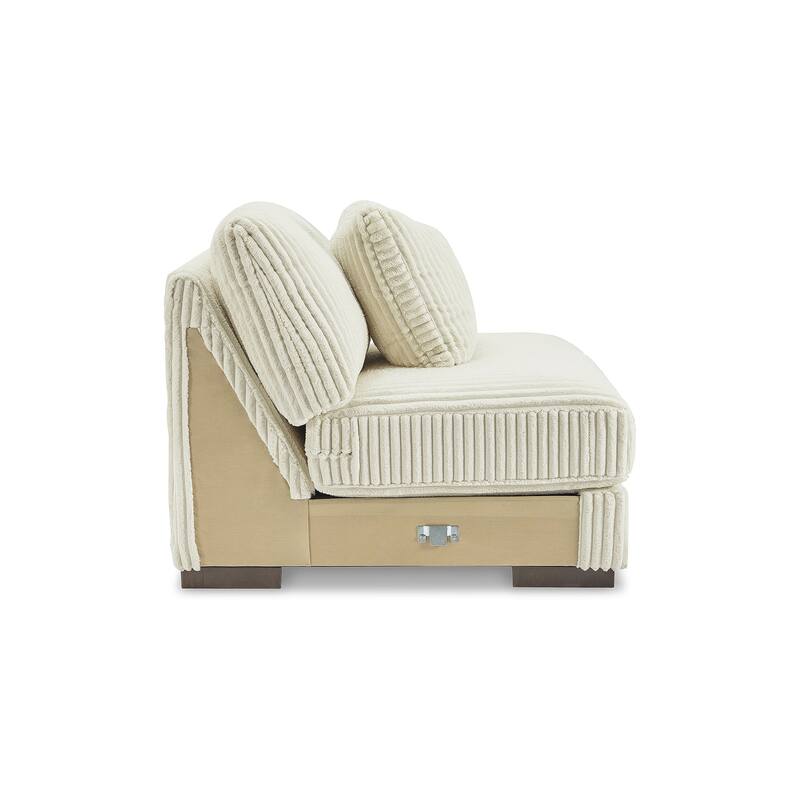 Signature Design by Ashley Lindyn 4-Piece Sectional with Chaise - 133"W x 92"D x 38"H