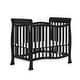 preview thumbnail 1 of 5, Dream On Me Violet 4-In-1 Convertible Mini Crib Black