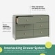 preview thumbnail 15 of 52, Storkcraft Santos 6 Drawer Dresser