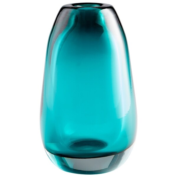 Cyan Design 09493 Ocean 6" Diameter Glass Vase - Blue