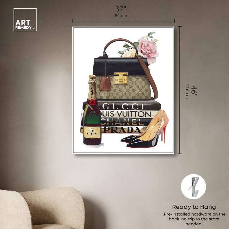 Let's Go Out Tonight Canvas by Art Remedy