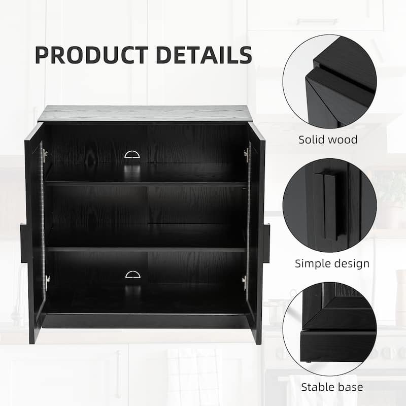 Classic Storage Cabinet with Adjustable Shelves