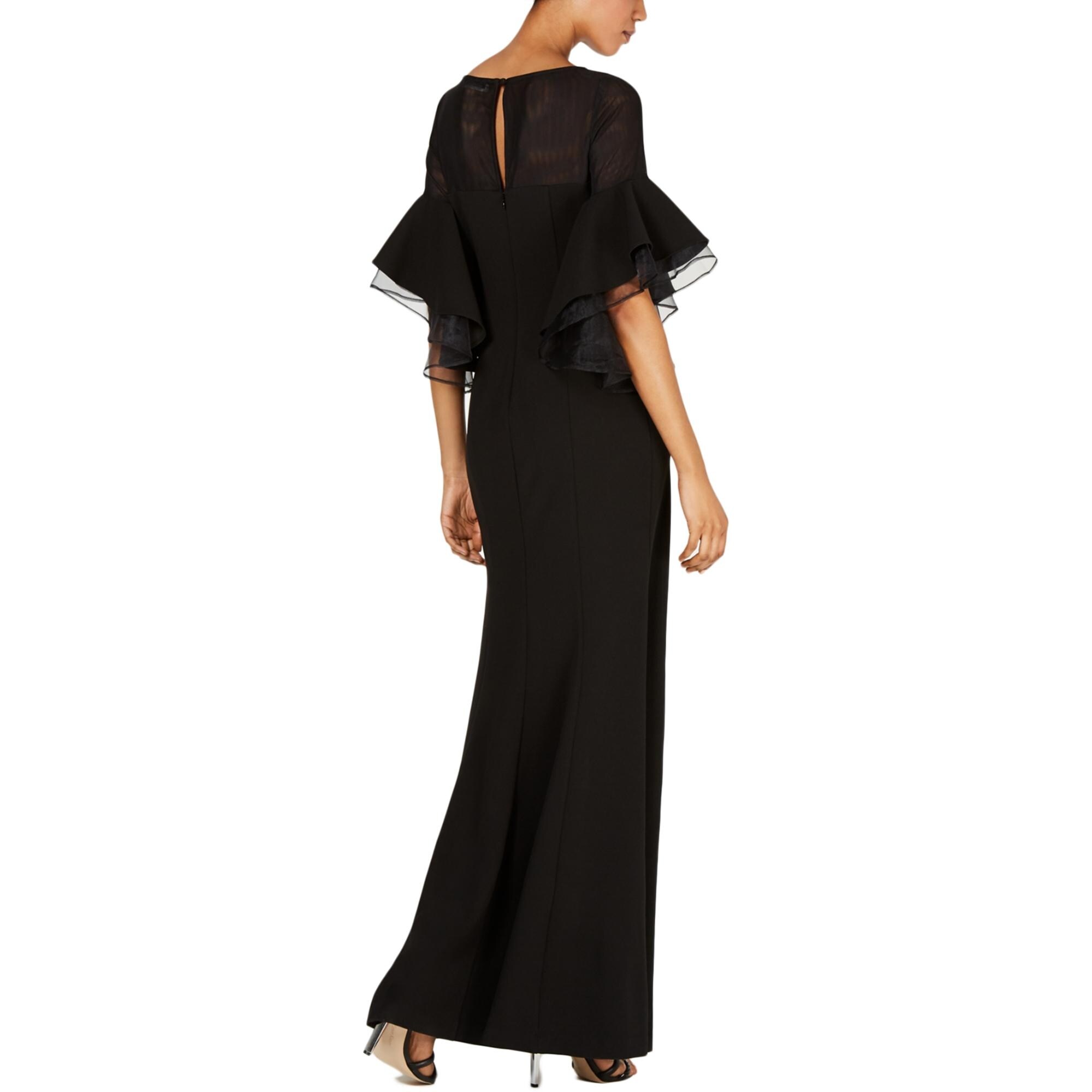 ladies evening dresses with sleeves