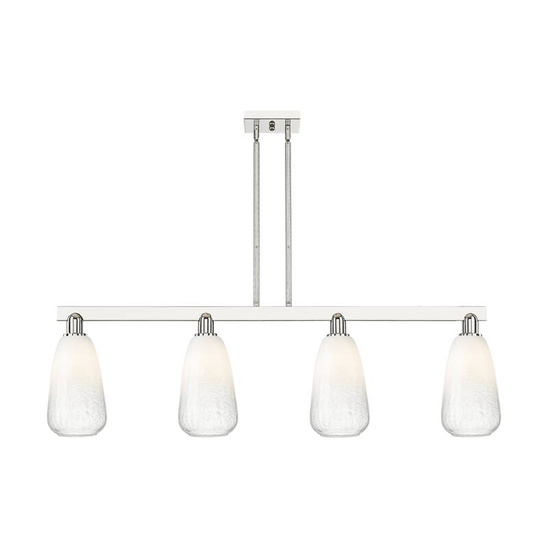 Innovations Lighting Urban Downtown - Brookhaven Almond - 4 Light 48" Stem Hung Island Light