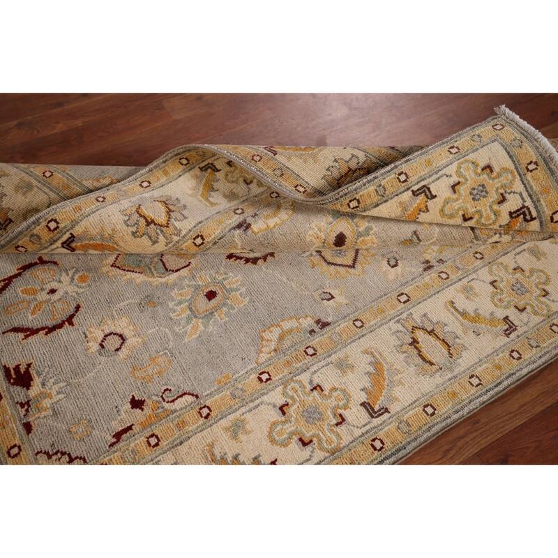 Oushak Oriental Accent Rug Handmade Wool Carpet - 3'4" x 5'1"