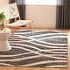 preview thumbnail 159 of 171, SAFAVIEH Adirondack Lelia Modern Abstract Distressed Rug 6' x 8' - Charcoal/Ivory - Rectangle