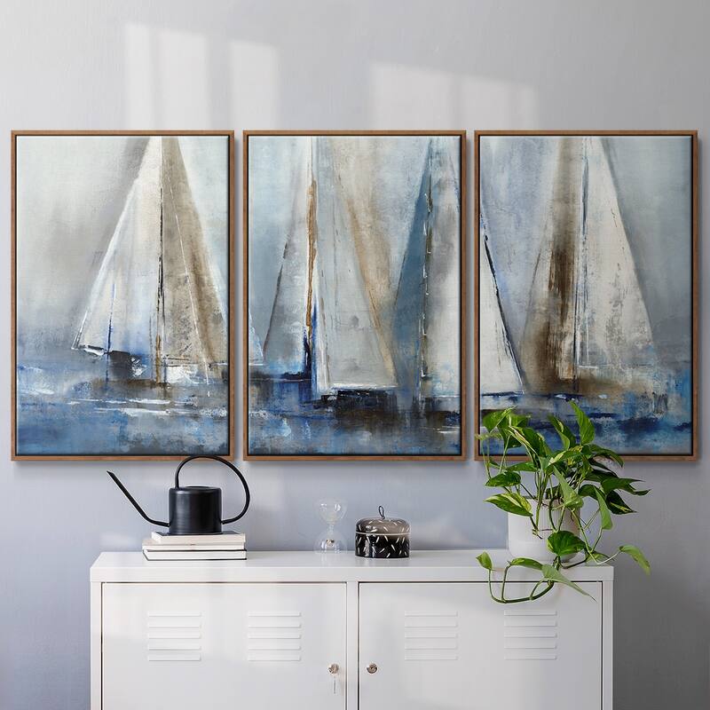 Quiet Wind II - Multi Piece Framed Canvas