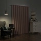 preview thumbnail 30 of 91, Sun Zero Cyrus Thermal Total Blackout Back Tab Curtain Panel, Single Panel