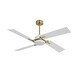 preview thumbnail 10 of 33, GetLedel 56" 4-Blade DC Motor Dimmable LED Ceiling Fan with Remote Control and Light Kit