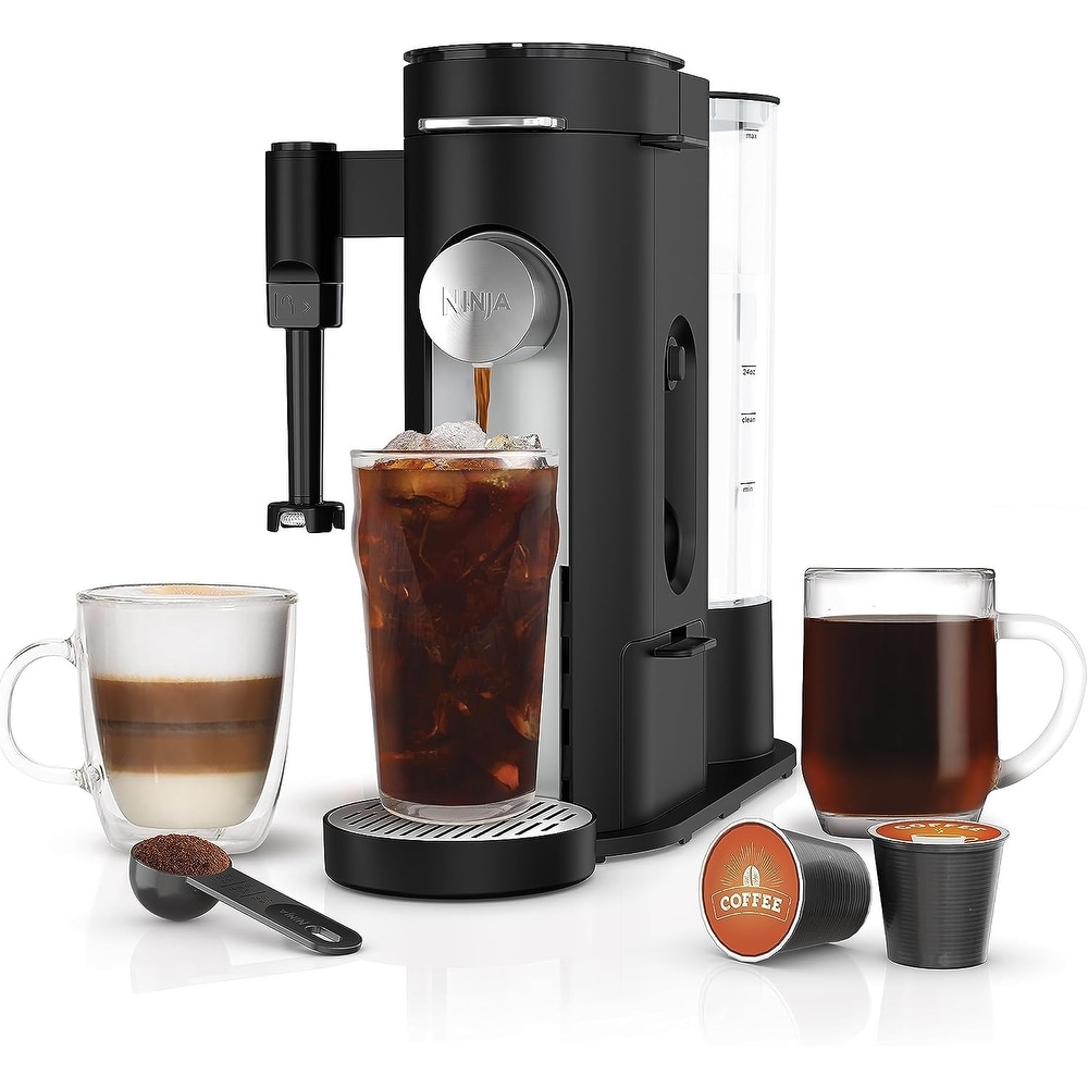 Coffee Maker, Single Serve & Full Pot, Compatible with K-Cup Pods or  Grounds, Programmable, Includes Permanent Filter, Black - Bed Bath & Beyond  - 31510084