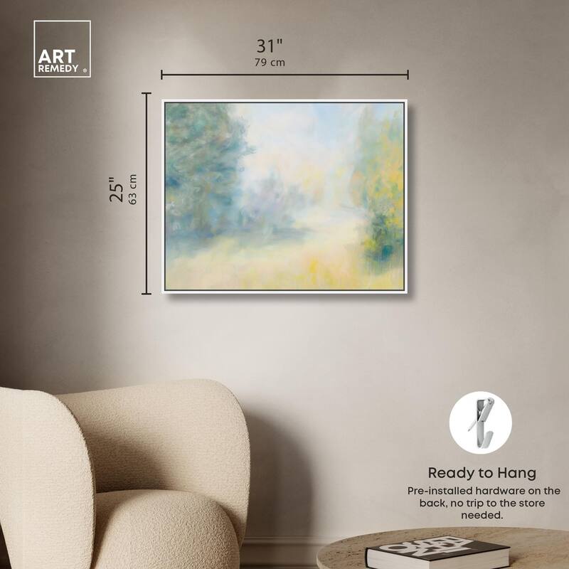 Faded Horizon I Canvas by Art Remedy