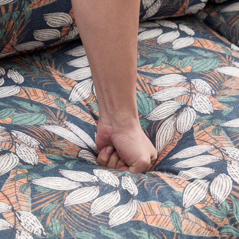 Modern Style Loveseat Sofa 75.75" Sofa Couch 2-seater Sofa with Spacious Seating Area for Living Room